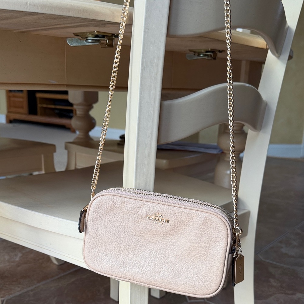 Coach beige tan Crossbody Bag